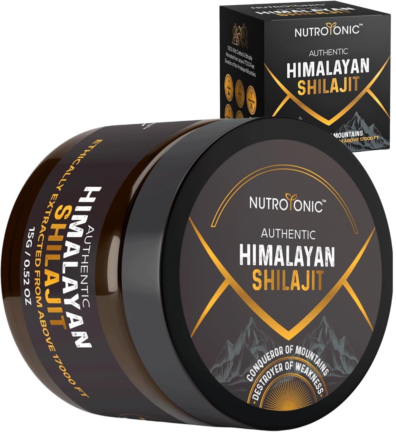 Shilajit Oro Puro del Himalaya